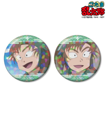 善法寺伊作 場面写ホログラム缶バッジ2個セット