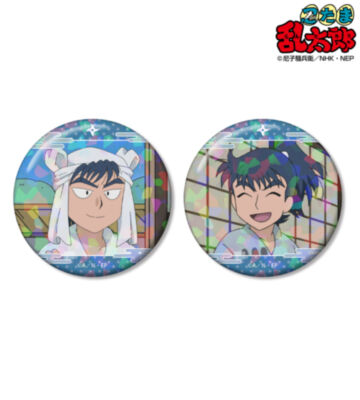 錫高野与四郎 場面写ホログラム缶バッジ2個セット