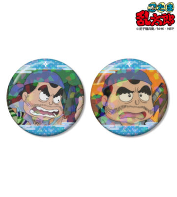 由良四郎 場面写ホログラム缶バッジ2個セット