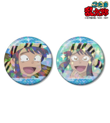 網問 場面写ホログラム缶バッジ2個セット