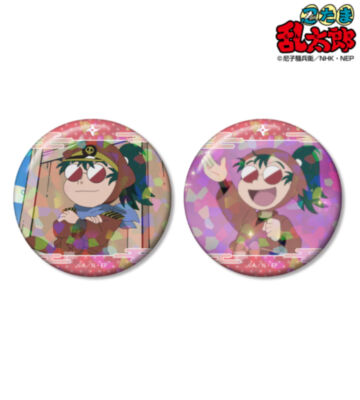 しぶ鬼 場面写ホログラム缶バッジ2個セット