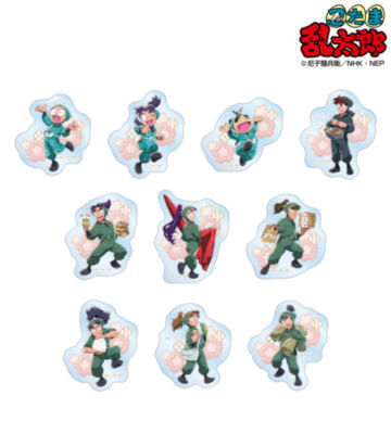 描き下ろし 楽しいお花見の段ver. トレーディングクリアダイカットステッカー ver.B