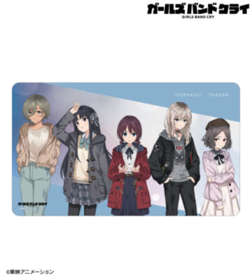 描き下ろし トゲナシトゲアリ In the rain ver. マルチデスクマット