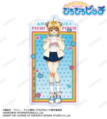 ANGEL BLUEコラボ 描き下ろし 七海 るちあ クリアダイカットステッカー ver.B