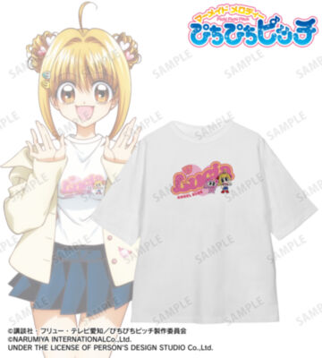 ANGEL BLUEコラボ 描き下ろし 七海 るちあ 着用 BIGシルエットTシャツ