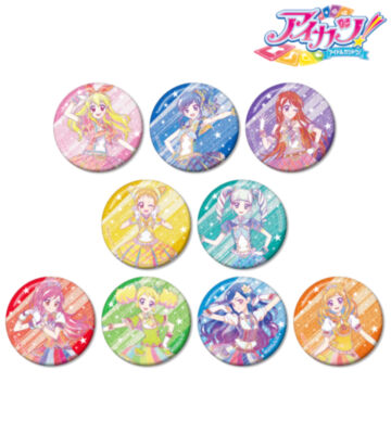 トレーディング Ani-Art clear label グリッター缶バッジ