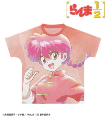 らんま Ani-Art aqua label フルグラフィックTシャツ