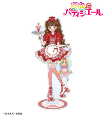 松本夏実先生 描き下ろし 天野いちご＆バニラ ダイナーver. 特大アクリルスタンド