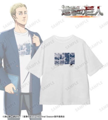 描き下ろし エルヴィン シミラールックver. 第2弾 着用BIGシルエットTシャツ