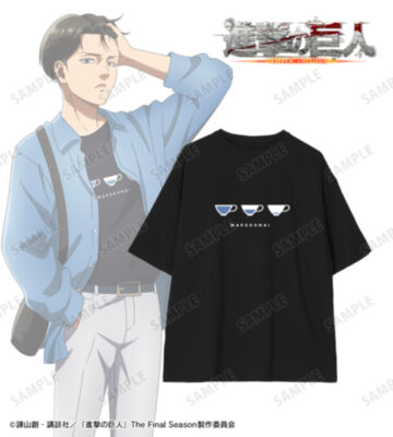 描き下ろし リヴァイ シミラールックver. 第2弾 着用BIGシルエットTシャツ