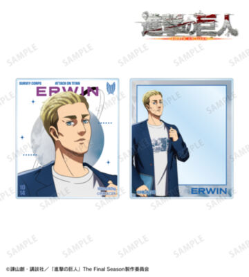 描き下ろし エルヴィン シミラールックver. 第2弾 アクリルカード2枚セット