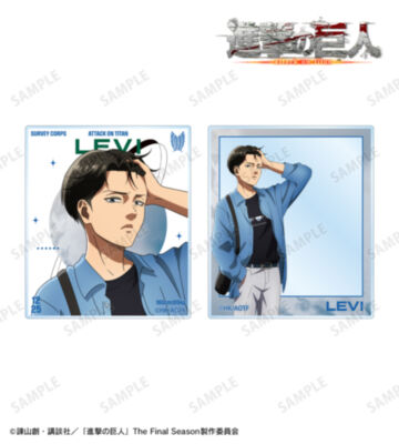 描き下ろし リヴァイ シミラールックver. 第2弾 アクリルカード2枚セット