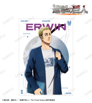 描き下ろし エルヴィン シミラールックver. 第2弾 A3マット加工ポスター