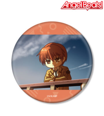 音無結弦 ゆるコマ BIG缶バッジ