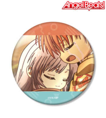 立華かなで&音無結弦 ゆるコマ BIG缶バッジ