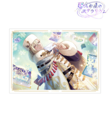 カシム 『雪舞う空からのノスタルジア』 A3マット加工ポスター