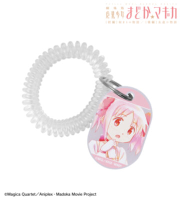 鹿目まどか Ani-Art aqua label 第2弾 ロッカーキー風アクリルキーホルダー