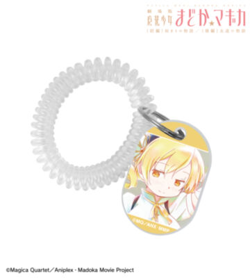 巴マミ Ani-Art aqua label 第2弾 ロッカーキー風アクリルキーホルダー