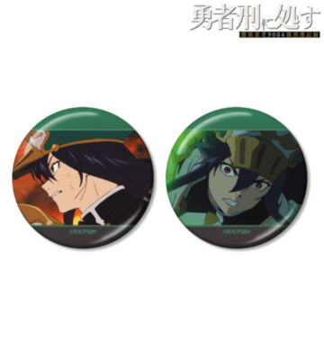 パトーシェ・キヴィア 場面写メタリック缶バッジ2個セット