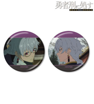 ベネティム・レオプール 場面写メタリック缶バッジ2個セット