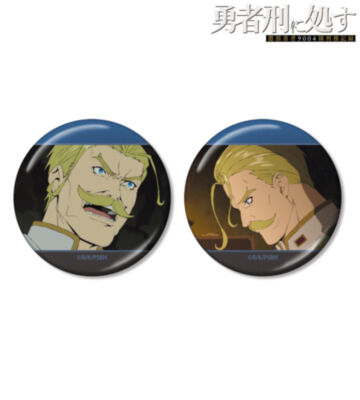 ノルガユ・センリッジ 場面写メタリック缶バッジ2個セット