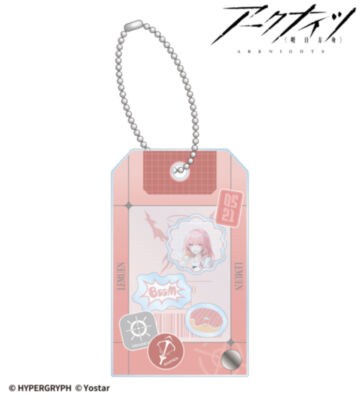 レミュアン ショッピングver. ショップタグ風パーツ付きフレームアクリルチャーム