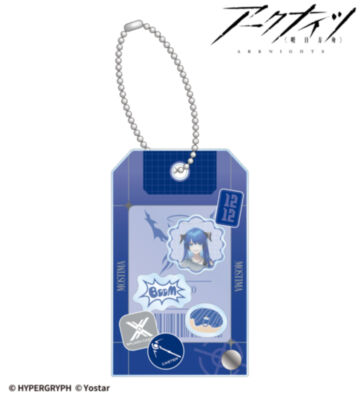 モスティマ ショッピングver. ショップタグ風パーツ付きフレームアクリルチャーム