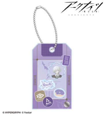 エンフォーサー ショッピングver. ショップタグ風パーツ付きフレームアクリルチャーム