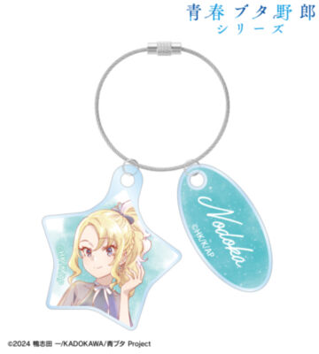 描き下ろし 豊浜のどか 星空ドレスver. Ani-Art aqua label 2連ワイヤーアクリルキーホルダー