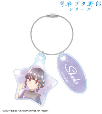 描き下ろし 牧之原翔子 星空ドレスver. Ani-Art aqua label 2連ワイヤーアクリルキーホルダー