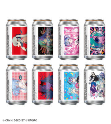 DECO*27 × TAG LIVE LABEL オリジナルラベル缶 全8種コンプリートセット
