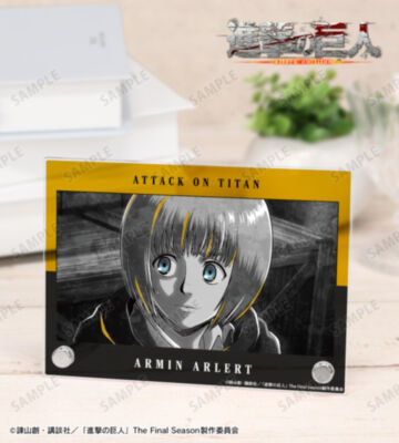 アルミン Ani-Art BLACK LABEL 第3弾 A6アクリルパネル