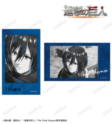 ミカサ Ani-Art BLACK LABEL 第3弾 Ani-Frame2枚セット