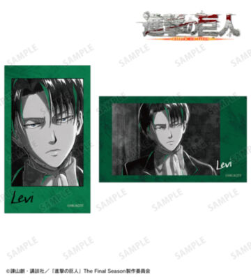 リヴァイ Ani-Art BLACK LABEL 第3弾 Ani-Frame2枚セット
