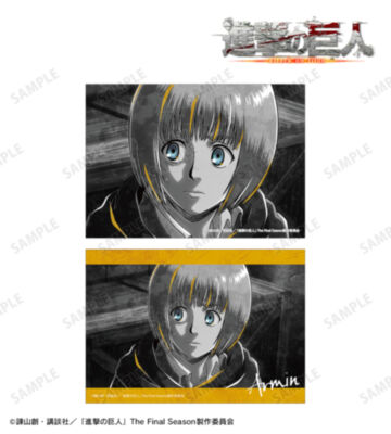 アルミン Ani-Art BLACK LABEL 第3弾 ブロマイド2枚セット