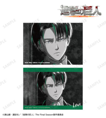 リヴァイ Ani-Art BLACK LABEL 第3弾 ブロマイド2枚セット