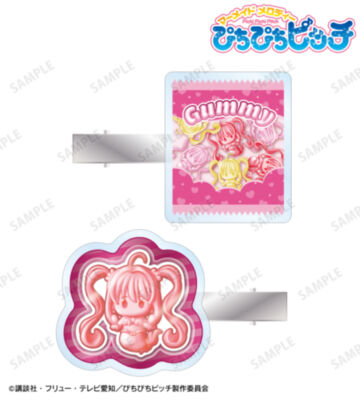 るちあ petit-sserie アクリルヘアクリップ2個セット