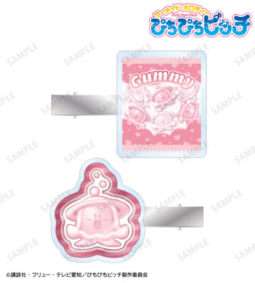 くらちゃん petit-sserie アクリルヘアクリップ2個セット