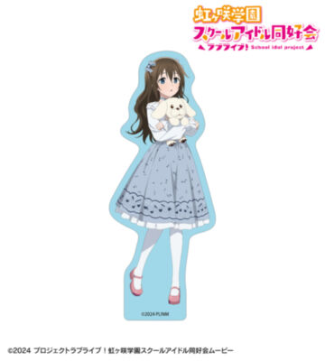 描き下ろし 桜坂しずく 音符ロリータver. ダイカットステッカー