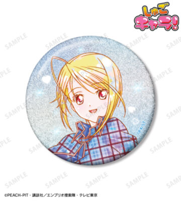辺里 唯世 Ani-Art KAWAII label 75mmグリッター缶バッジ
