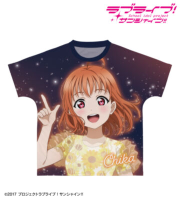 描き下ろし 高海千歌 3rdソロコンサートver. フルグラフィックTシャツ