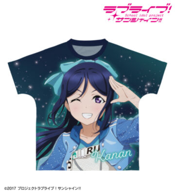 描き下ろし 松浦果南 3rdソロコンサートver. フルグラフィックTシャツ