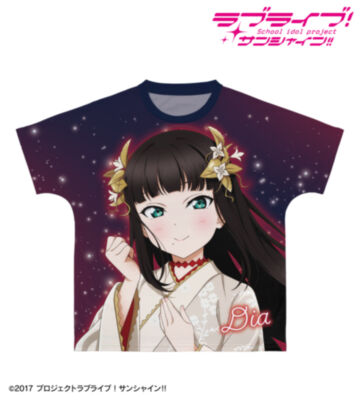 描き下ろし 黒澤ダイヤ 3rdソロコンサートver. フルグラフィックTシャツ