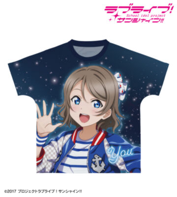 描き下ろし 渡辺 曜 3rdソロコンサートver. フルグラフィックTシャツ