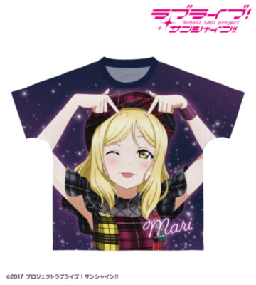 描き下ろし 小原鞠莉 3rdソロコンサートver. フルグラフィックTシャツ