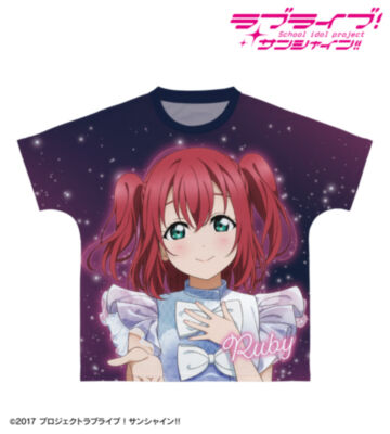 描き下ろし 黒澤ルビィ 3rdソロコンサートver. フルグラフィックTシャツ