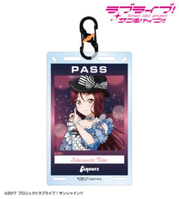 描き下ろし 桜内梨子 3rdソロコンサートver. カラビナ付きカード型アクリルキーホルダー