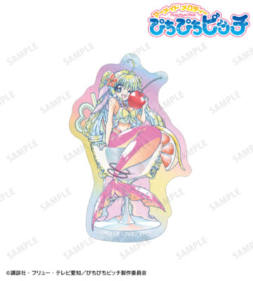 描き下ろし るちあ カクテルグラスver. Ani-Art clear label オーロラダイカットステッカー