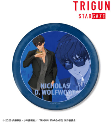 ニコラス・D・ウルフウッド キャラクタービジュアル BIG缶バッジ