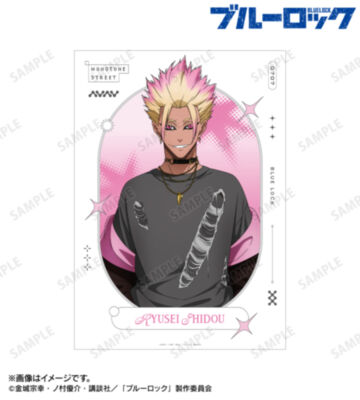 描き下ろし 士道 龍聖 モノトーンストリートファッションver. A3マット加工ポスター